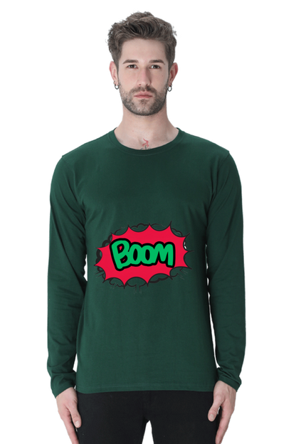 Bluelander's Cotton Full Sleeve T-Shirts: Stand Out with Unique Designs, Earn Compliments on the Go!