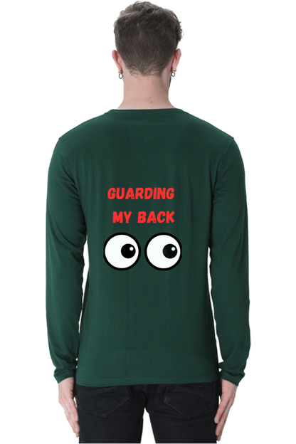 Back in Vogue: Bluelander's Full Sleeve Tee with Latest Back Design – Elevate Your Style.