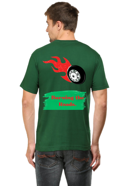 Step into Comfort and Style with Bluelander's Cotton Half Sleeve T-Shirt!