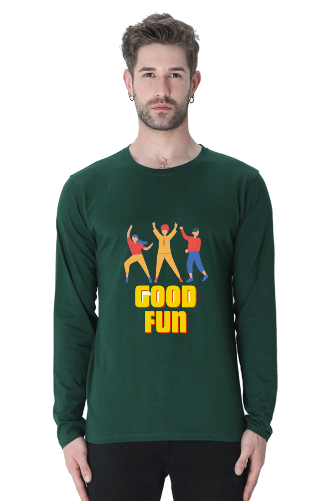 Bluelander's Full Sleeve Cotton T-Shirt: Embrace Comfort, Elevate Style!