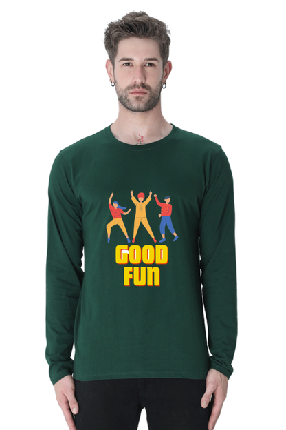 Bluelander's Full Sleeve Cotton T-Shirt: Embrace Comfort, Elevate Style!