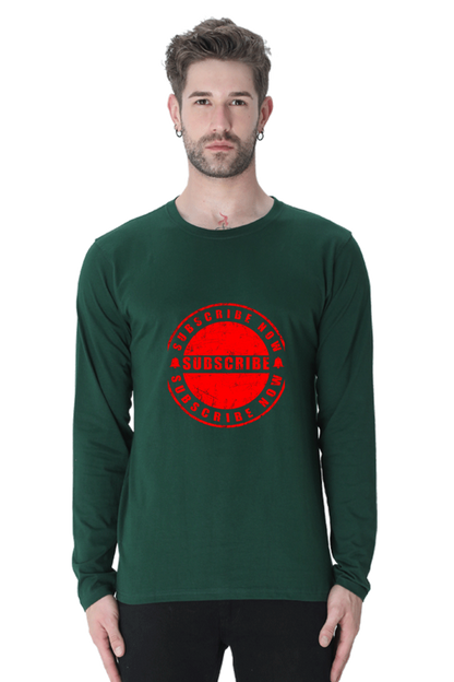 Bluelander's Cotton Full Sleeve Tee – Unmatched Comfort, Simply Stylish, Make a Difference.