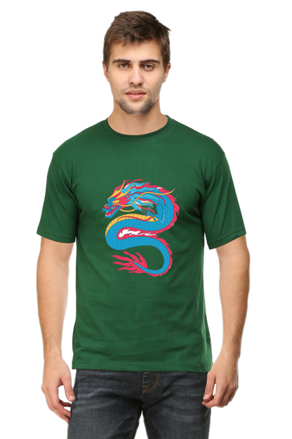 Style Redefined: Embrace Bluelander's Cotton Half Sleeve T-Shirts with Enhanced Design!