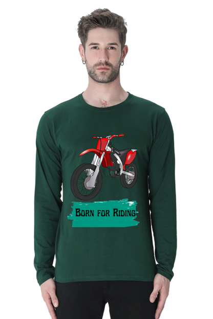 Ride in Style with Bluelander's Cotton Full Sleeve T-Shirts, Make a Statement!
