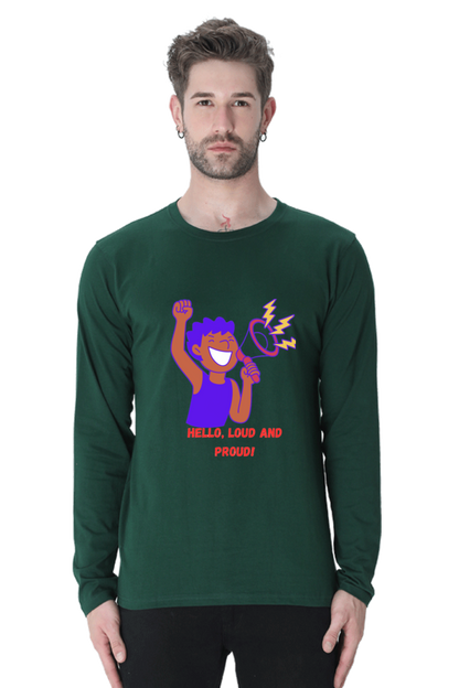 Wrap Yourself in Joy: Bluelander's Cotton Full Sleeve Tees Await Your Adventure!