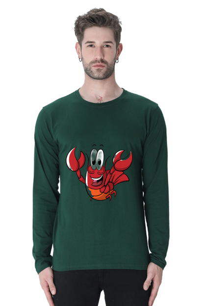 Discover Ultimate Design: Bluelander's Cotton Full Sleeve T-Shirts - Embrace Style and Softness!