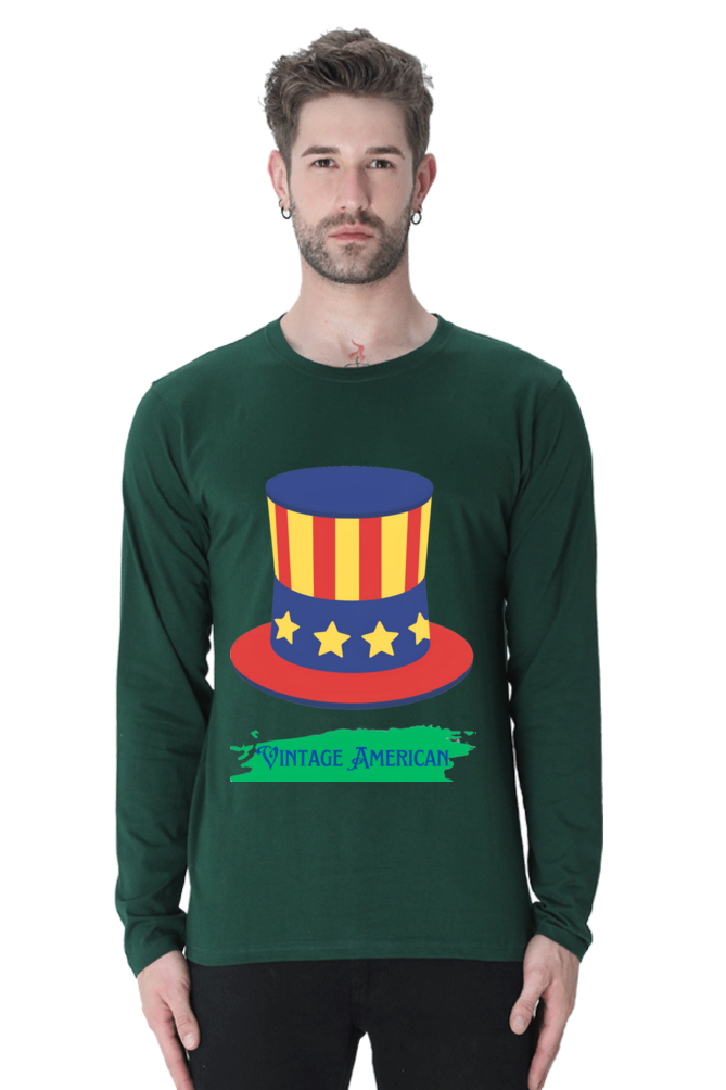 Bluelander's Cotton Full Sleeve T-Shirt: Elevating Your Style with Comfort and Class!
