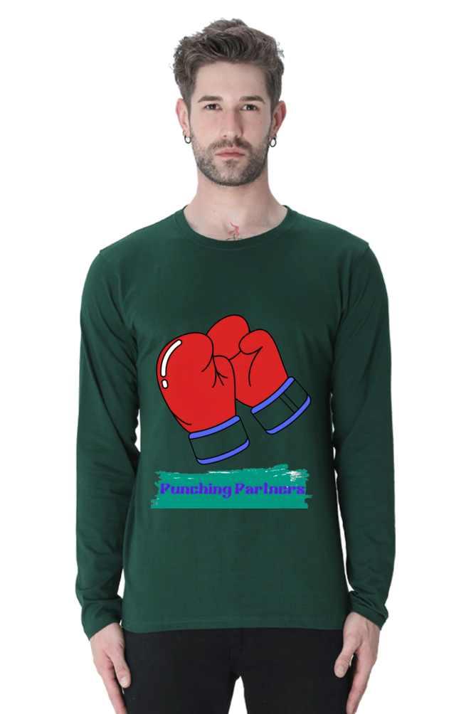 Make a Statement with Bluelander's Cotton Full Sleeve T-Shirts: Stand Out in Every Crowd!