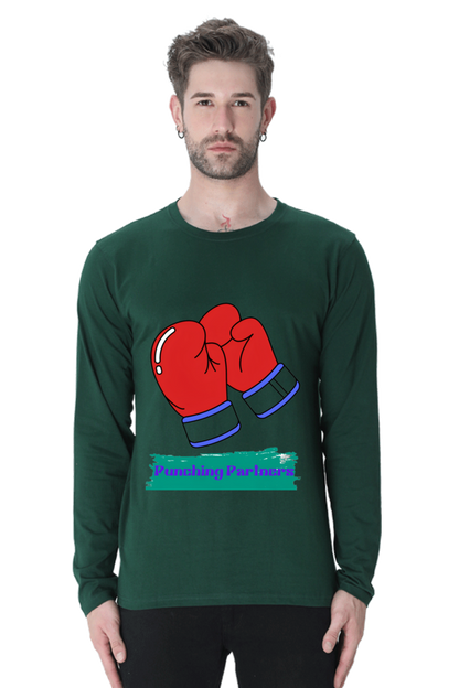 Make a Statement with Bluelander's Cotton Full Sleeve T-Shirts: Stand Out in Every Crowd!