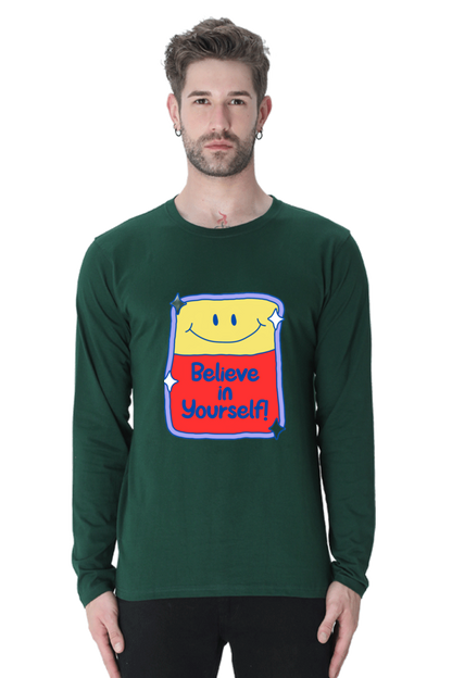 Sleeve it to Believe it: Embrace Your Journey with Bluelander's Full Sleeve Tee!