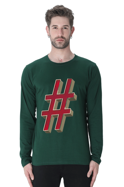 Unleash Your Style: Bluelander's Full Sleeve Cotton T-Shirts for Fashion Mavericks!