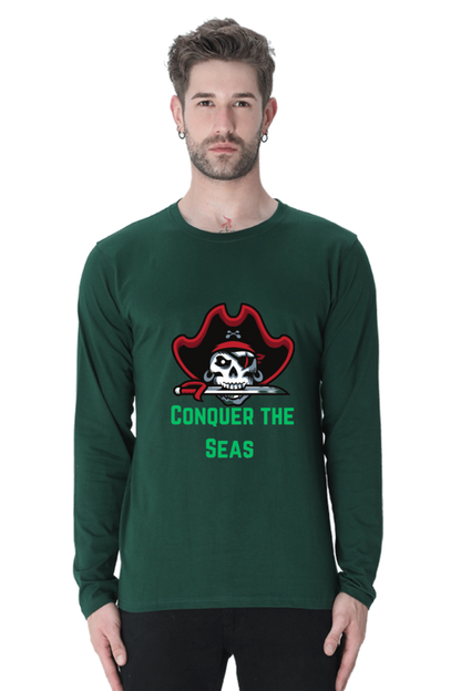 Elevate Your Style: Bluelander's Cotton Full Sleeve Tee, Where Fashion Begins!