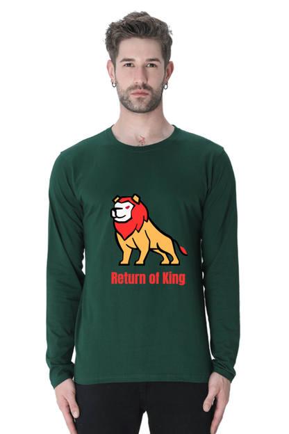 Bluelander's Cotton Full Sleeve T-Shirt - Ride the Wave of Fresh Fashion!
