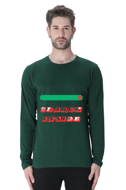 Make a Bold Statement with Bluelander's Cotton Full Sleeve T-Shirts - Elevate Your Style!