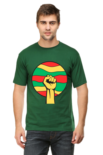 Get Noticed where ever you go with Bluelander's Cotton Half Sleeve T-Shirts: Stand Out with Future Fashion!