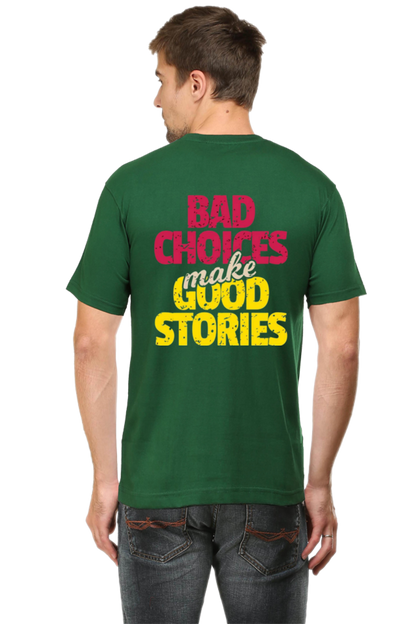 Let's create good stories together: Bluelander's Premium Cotton Bio-Washed Half-Sleeve T-Shirt