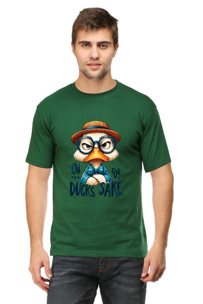 Feel the Vibe: Bluelanders Premium Cotton Unisex Half-Sleeve T-Shirt.