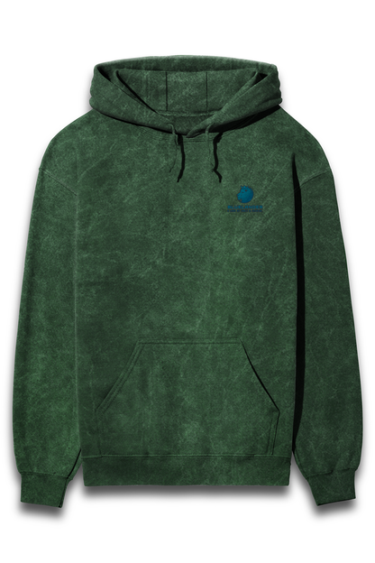Vintage Vibes, Modern Comfort: Bluelanders Acid-Washed Hoodie