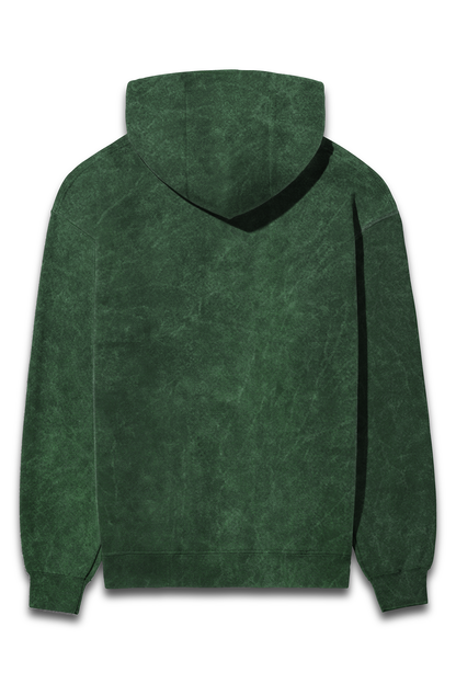 Vintage Vibes, Modern Comfort: Bluelanders Acid-Washed Hoodie