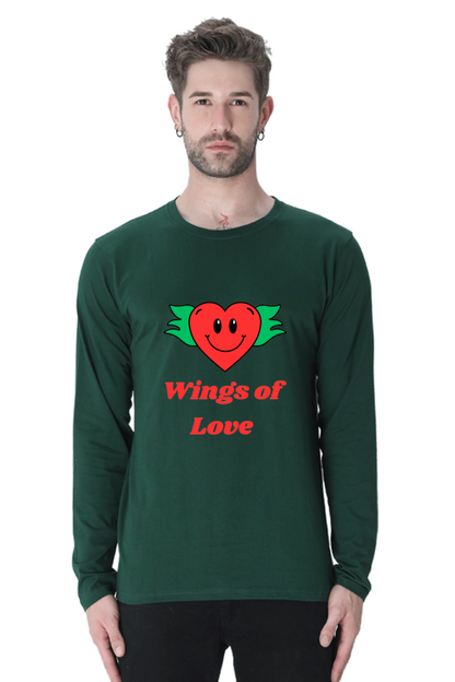 Bluelander's Cotton Full Sleeve Tee - Spread Love, Spread Color!