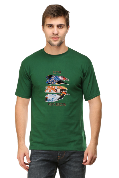 Bluelander half sleeve round neck enhanced quality, comfort, and latest retro designs.