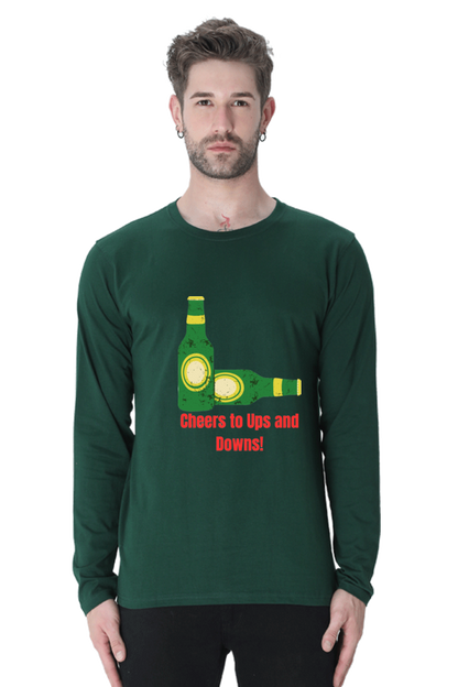 Make Your Weekend Remarkable with Bluelander's Cotton Full Sleeve T-Shirt!