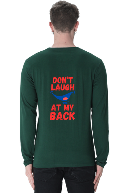 Stand Out in Style: Bluelander Full Sleeve Cotton T-Shirts – Enhanced Back Design for Supreme Comfort and Timeless Elegance.