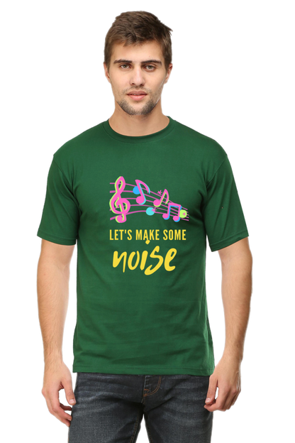 Make Waves in Style: Bluelander Cotton Half Sleeve T-Shirt - Time to Amplify Your Look and Make Some Stylish Noise