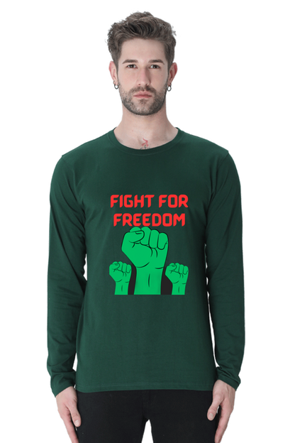 Make a Statement: Bluelander's Cotton Full Sleeve Tee – Unmatched Comfort, Simply Stylish.
