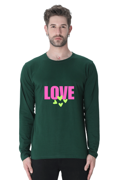Bluelander Elegance: Full Sleeve T-Shirt, Made in India for Our Talented and Beautiful Indians. Spread Love and Positivity with Enhanced Style and Supreme Comfort.