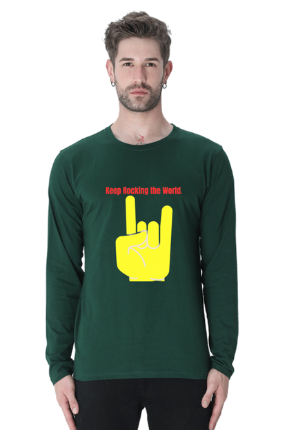 Bluelander's High-Quality Full Sleeve Cotton Tee – Rock Your Style with Confidence.