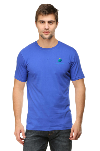 Step into the Future of Fashion with Bluelander's Cotton Half Sleeve T-Shirts: Experience Night Glow Designs that Illuminate Your Style!