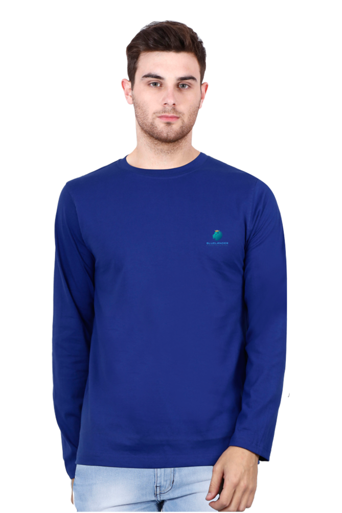 Bluelander's Cotton Full Sleeve T-Shirt - Embrace the Designs of the New Era!