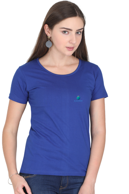 Bluelander Girl Round Neck Cotton Half Sleeve T-Shirt: Embrace Style with Our Latest Design, Slay All Day with Power