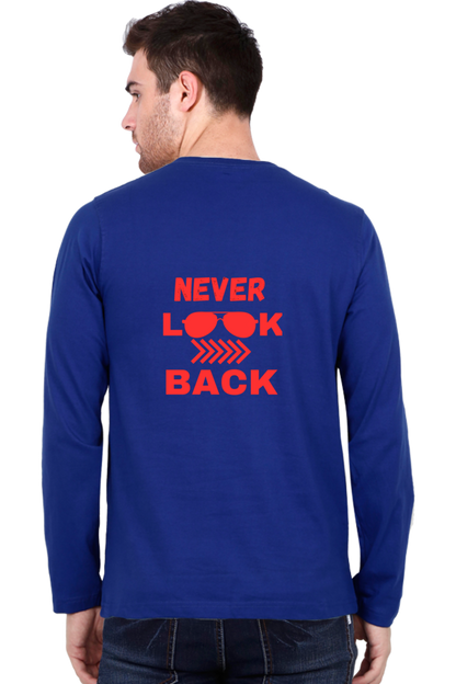 Elevate Your Presence: Bluelander Full Sleeve Cotton T-Shirts – Stand Out from the Crowd with Enhanced Back Design and Supreme Comfort.