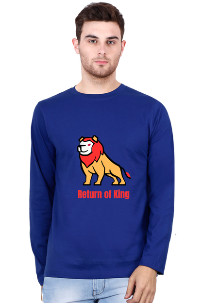 Bluelander's Cotton Full Sleeve T-Shirt - Ride the Wave of Fresh Fashion!