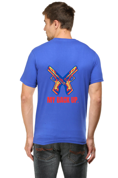 Back Up Your Style: Elevate Your Look with Bluelander's Half Sleeve Cotton T-Shirts!