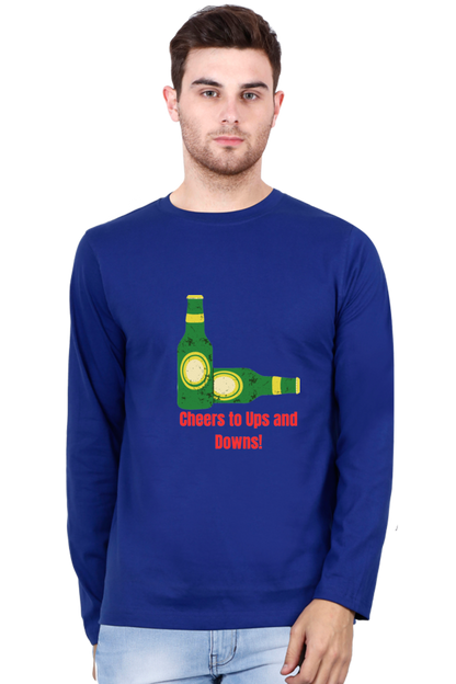 Make Your Weekend Remarkable with Bluelander's Cotton Full Sleeve T-Shirt!