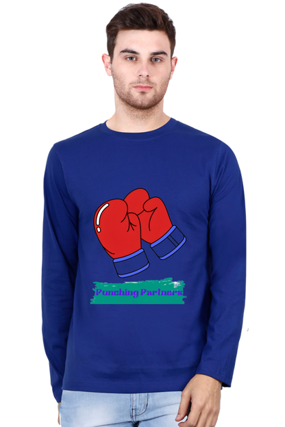 Make a Statement with Bluelander's Cotton Full Sleeve T-Shirts: Stand Out in Every Crowd!