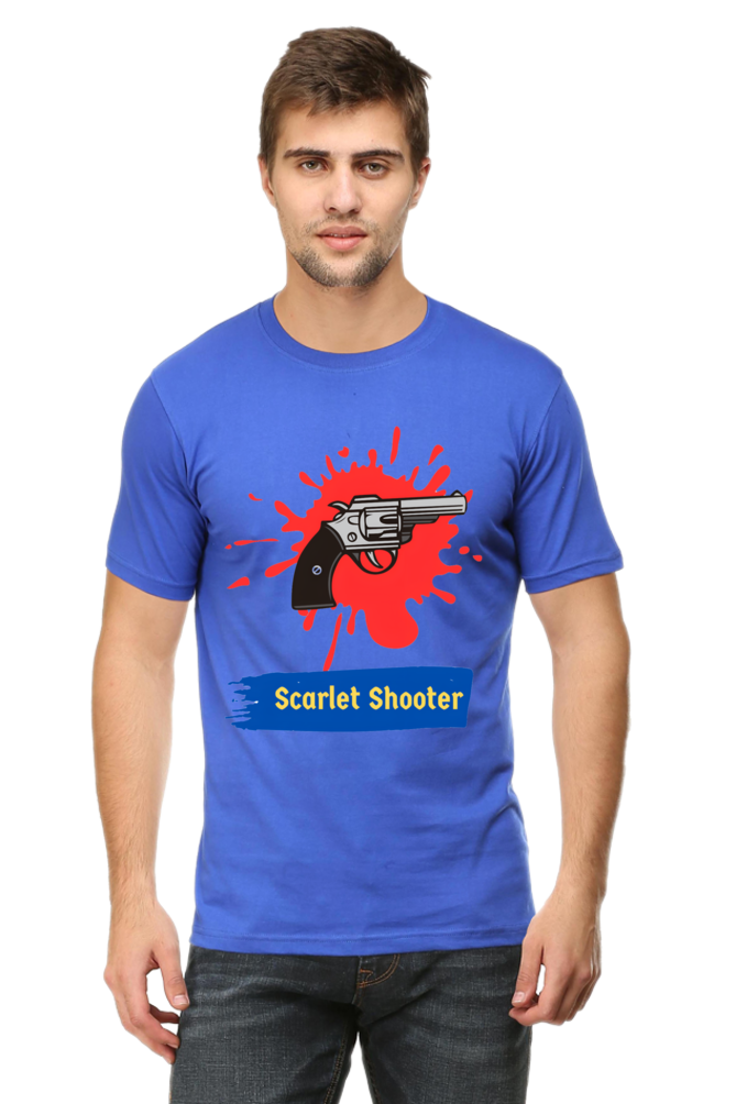Chase Dreams in Style: Bluelander's Half Sleeve Cotton T-Shirts for the Bold and Playful!