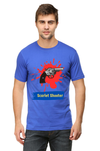 Chase Dreams in Style: Bluelander's Half Sleeve Cotton T-Shirts for the Bold and Playful!
