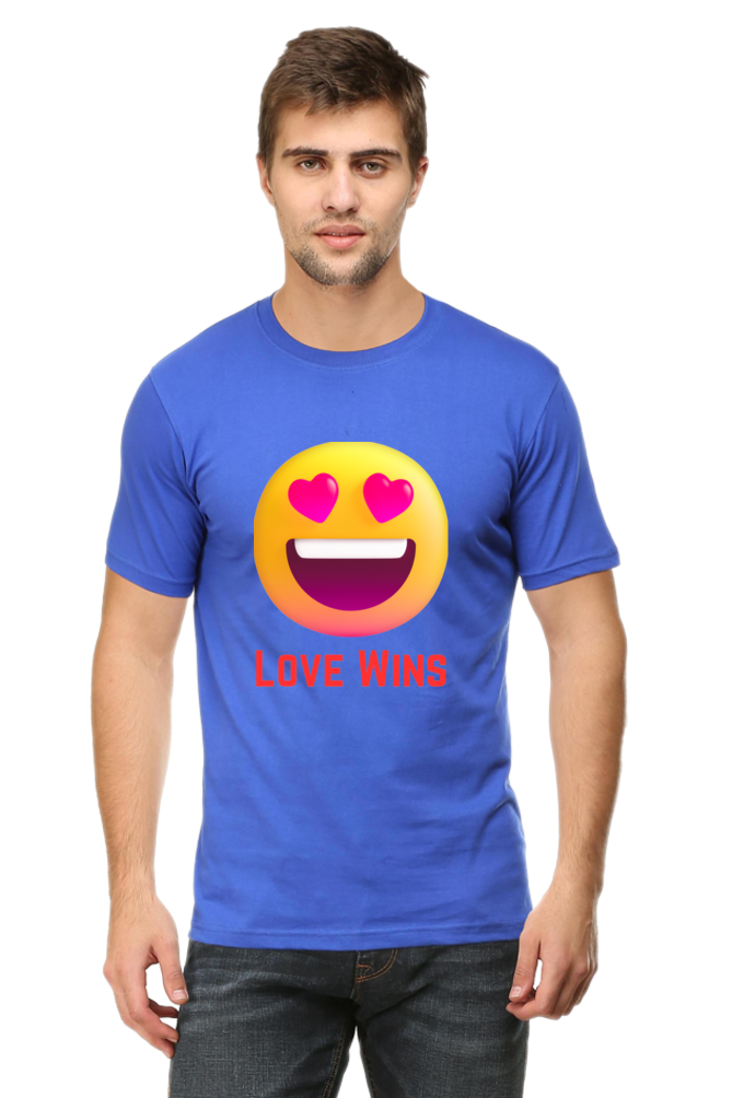 Make a Statement with Bluelander's Cotton Half Sleeve T-Shirt!