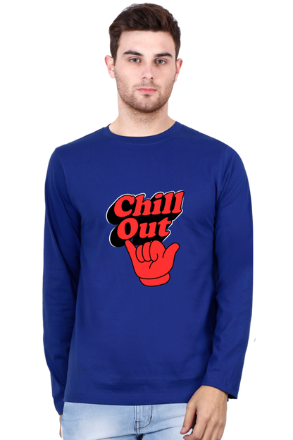 Bluelander Elegance: Step Out in Style with Cotton Full Sleeve T-Shirts.