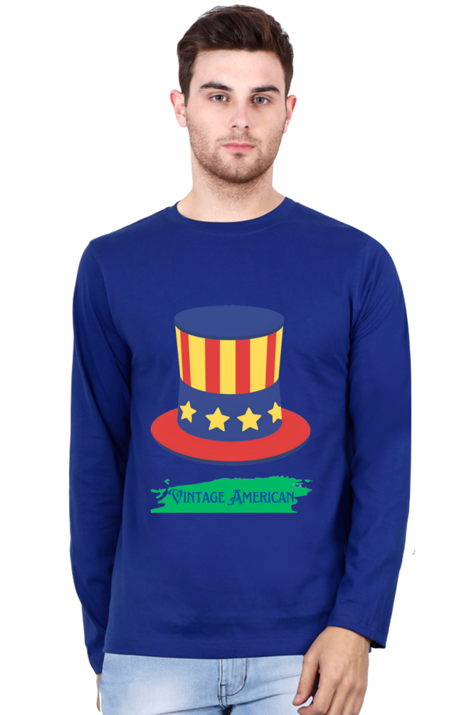 Bluelander's Cotton Full Sleeve T-Shirt: Elevating Your Style with Comfort and Class!