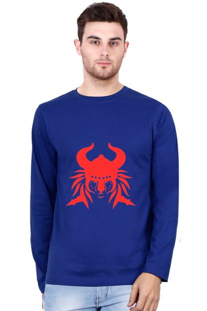 Inspire with Ease: Elevate Your Look in Bluelander's Cotton Full Sleeve T-Shirts!