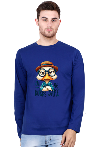 Bluelanders: Comfort Meets Style - Unisex Premium Cotton Bio-Washed Full-Sleeve T-Shirt