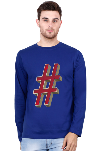 Unleash Your Style: Bluelander's Full Sleeve Cotton T-Shirts for Fashion Mavericks!