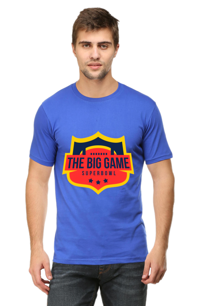 Get Noticed Everywhere You Go with Bluelander's Cotton Half Sleeve T-Shirt!