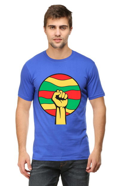 Get Noticed where ever you go with Bluelander's Cotton Half Sleeve T-Shirts: Stand Out with Future Fashion!