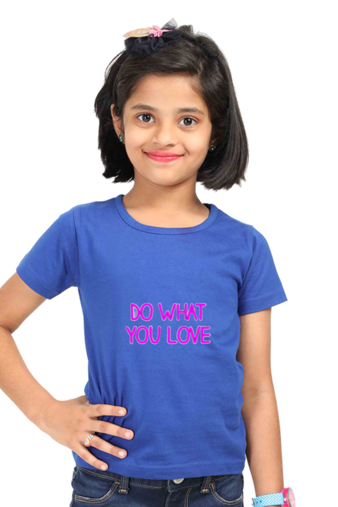 Let Her Confidence Shine: Bluelander's Kid Girls' Cotton Half Sleeve T Shirts.